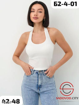 Топ с тонким паралоном