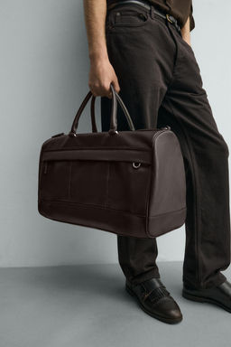 TEXTURED TRAVEL BAG - Zara фото 10