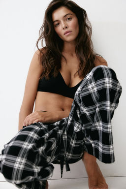 Pantalon de pijama de franela - H&m фото 2