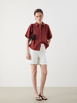 Bermuda Fit Kad?n Jean ?ort