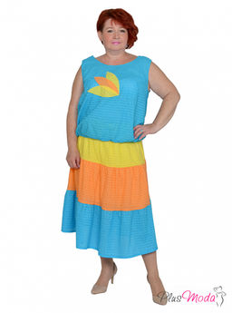 Юбка Модель №1643 размеры 44-84 - Plusmoda фото 12