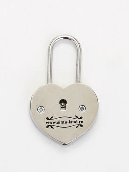 Замок свадебный с ключом «Вместе навсегда», 5.1×7 см