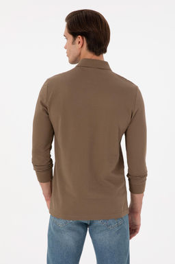 Мужской свитшот цвета хаки Неожиданная скидка в корзине - U.s. polo assn фото 5