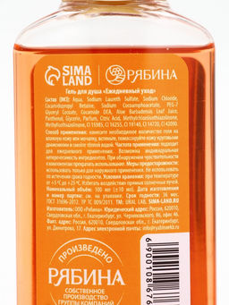 Подарочный набор новогодний Ароматы праздника, гель для душа, печенье, 100 мл и носки, URAL LAB