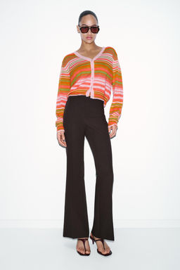 STRIPED CARDIGAN