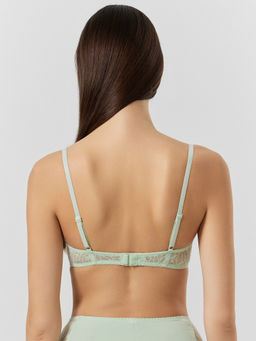 Бюстгальтер женский мятный кружевной мятный 512530