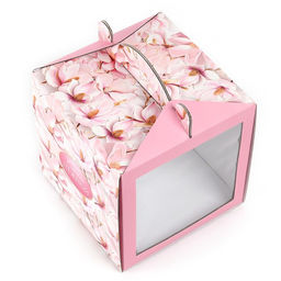 Цена за 5 шт. Коробка кондитерская с окном, сундук, Самой нежной, 20?20?20 см