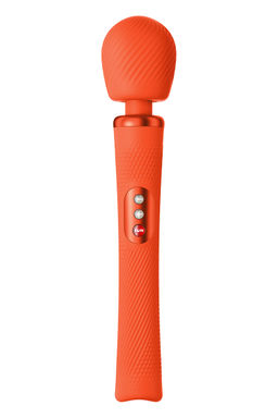 Вибромассажер Fun Factory VIM VIBRATING WAND, силикон, оранжевый, 31,3 см
