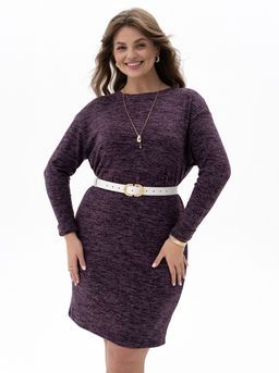 Платье жен.арт.1208-2,баклажановое - Binita фото 4