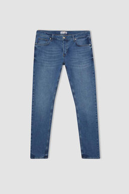 Джинсовые брюки скинни Carlo очень узкого кроя с нормальной талией и очень узкими штанинами - Defacto фото 10