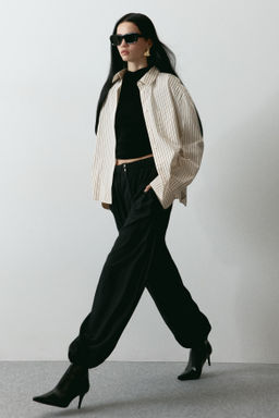 Camisa oversize de popelina