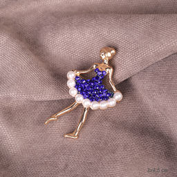 Брошь Балерина / GM273-29 /уп 24/
