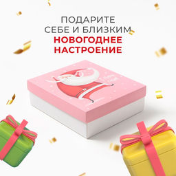 Набор новогодний подарочный «Этель. Время творить чудеса», 5 предметов, полотенце, расчёска, повязка на голову