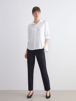 Loose Fit ?izgili Bluz