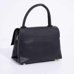 Сумка-мессенджер на клапане, цвет чёрный - Simaland фото 2