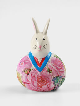 Сувенир Кролик в халате, 10?6?12 см, дерево