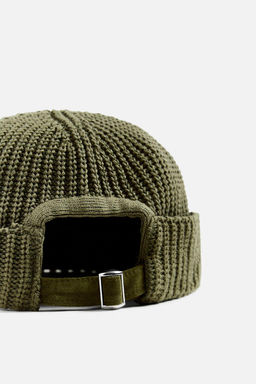 SHORT KNIT BEANIE - Zara фото 9