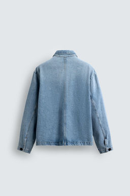 WASHED DENIM JACKET - Zara фото 8