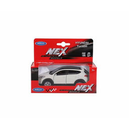 Welly. Машинка 1:38 "Hyundai Tucson" пруж. мех., арт.43718W черный