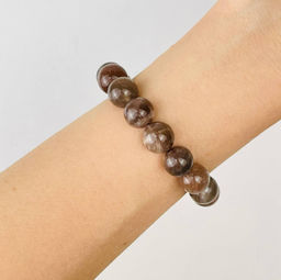 Браслет из Гелиолита (Солнечный камень) 18 см