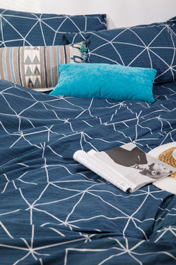 КПБ Грани Н поплин + серебро