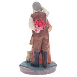 Фигурка декоративная "Бабушка с дедушкой", L15 W11,5 H21,5 см