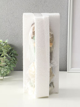 Фигура полистоун Влюблённые в вязанных джемперах, под зонтом, 8.5?9.5?25.5 см