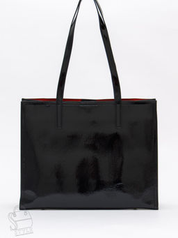 Сумка женская кожаная 1002M black Polina&Eiterou  в Новосибирске