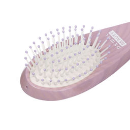 Массажная щетка мини Caramel DEWAL BEAUTY DBCL425lilac  фото 2