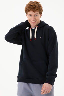 Мужской темно-синий свитшот Неожиданная скидка в корзине