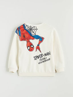 Spider-Man Bask?l? Erkek ?ocuk Sweatshirt