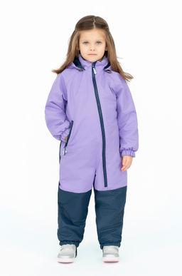 Комбинезон демисезонный сирень