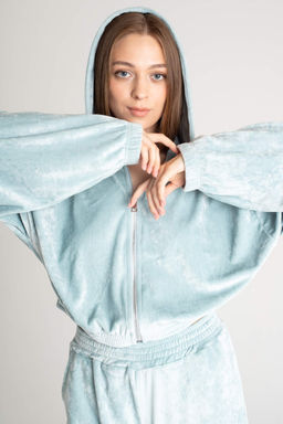 Комплект ПРЕМИУМ ВЕЛЮР оверсайз на молнии - Knitka wear фото 4