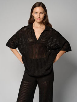 Блузка женская 12521-52010 black - Eleganzza фото 2