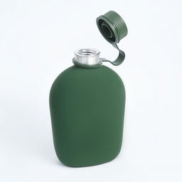 Фляжка армейская походная Adventure, 1 л, для воды, металл, зелёная - Simaland фото 3