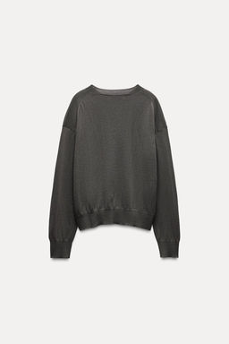 BASIC WOOL BLEND SWEATER - Zara фото 8