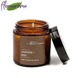 Свеча ST LAVENDER BASIL 90 гр.