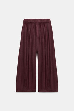 PANTAL?N BARREL LINO ZW COLLECTION / Vino - Zara фото 8