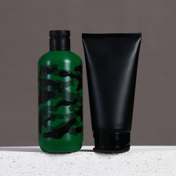 Подарочный набор Сила, мужество, отвага, гель для душа 300 мл и гель для бритья 110 мл, HARD LINE