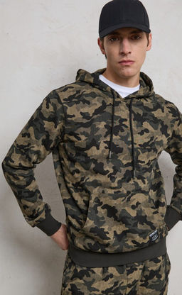 Толстовка F411-0590 khaki camo