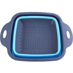 31490-2 Дуршлаг силикон с ручками, СИНИЙ.MB (х60) - Mayer&boch фото 3