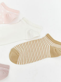 Desenli Kad?n Patik ?orap 5li