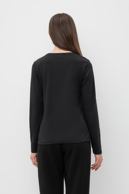 ЕВТ 3261/черный джемпер жен