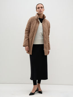 Conso/SM 240112 - almond Утепленное полупальто