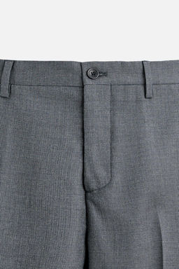 HOUNDSTOOTH SUIT TROUSERS - Zara фото 7