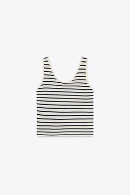 STRIPED KNIT TOP - Zara фото 17