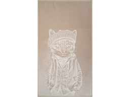 Полотенце махровое 6с103.512ж2 Козырек(лен3) 50х90см