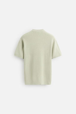 PURL KNIT T-SHIRT - Zara фото 7