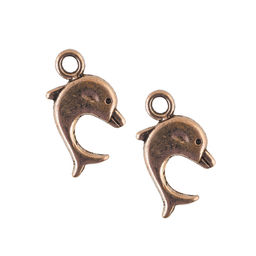 Zlatka Подвеска MFP-27 дельфин 10 х 2 шт СК/Распродажа под античную медь