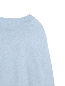 CONTE Джемпер из пряжи с хлопком и модалом LDK 098 light steel blue